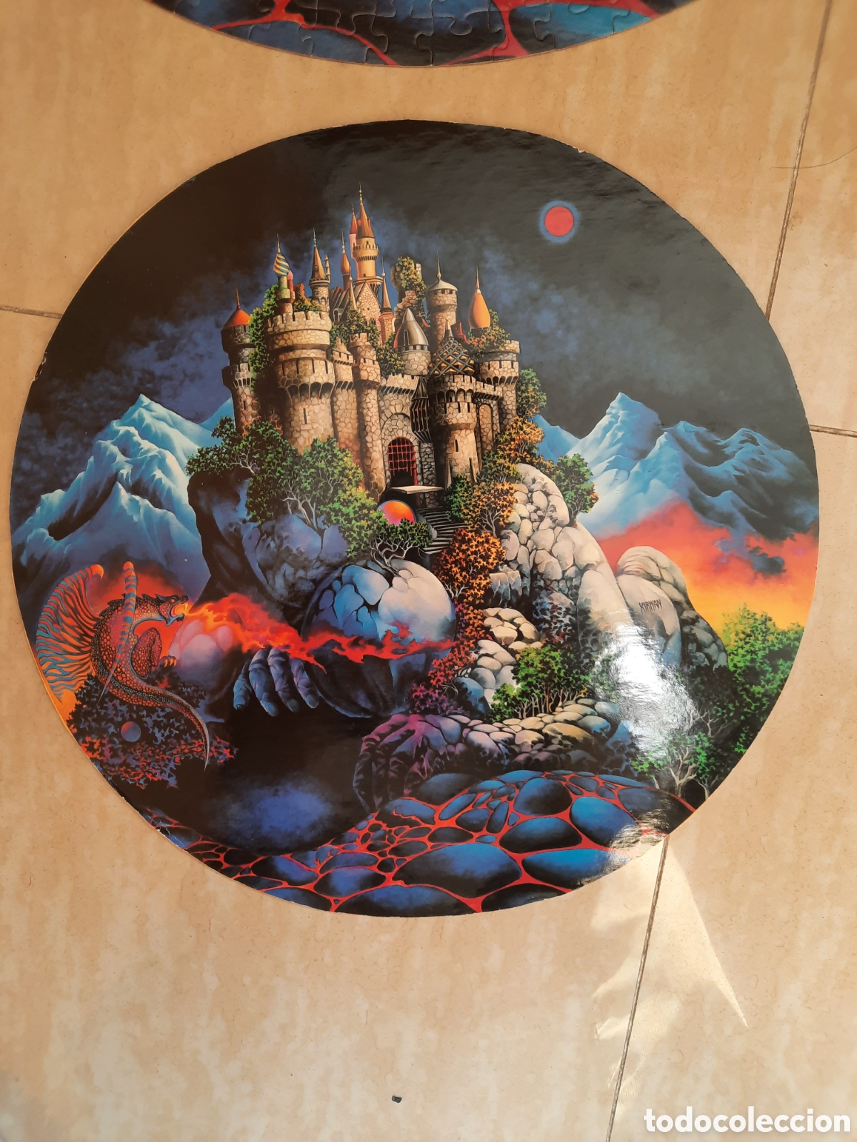 Puzzles: Puzzle redondo de Citadel Jigsaw by Kirwan, 1981 - Foto 2