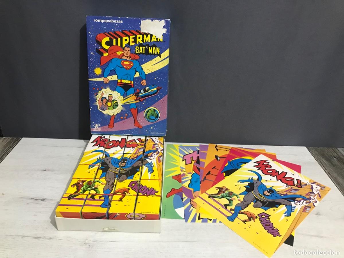 Puzzles: Rompecabezas puzzle de cubos Superman y batman - Foto 1