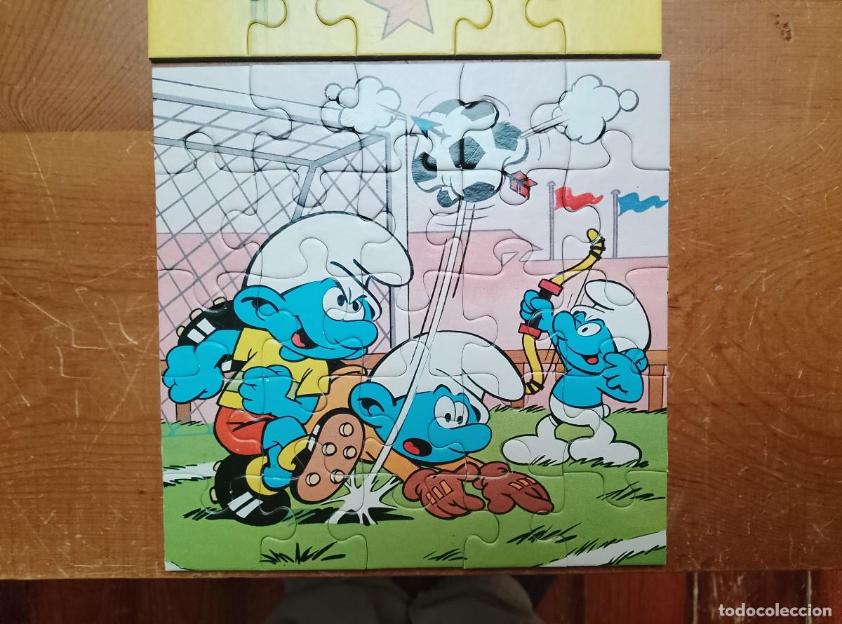 Puzzles: Puzzle - Los Pitufos &rdquo;F&uacute;tbol&rdquo; - Educa - Ref 6409 - Foto 9