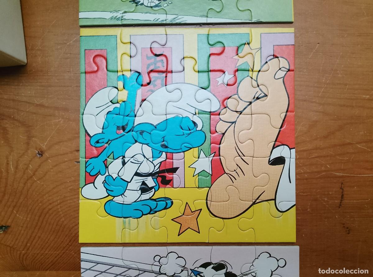 Puzzles: Puzzle - Los Pitufos &rdquo;F&uacute;tbol&rdquo; - Educa - Ref 6409 - Foto 10