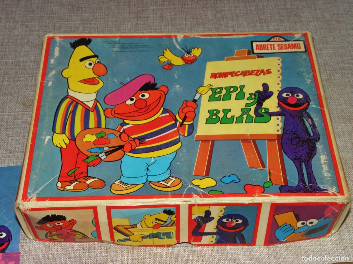 Puzzles: ROMPECABEZAS EPI Y BLAS ABRETE SESAMO 1977 - Foto 1