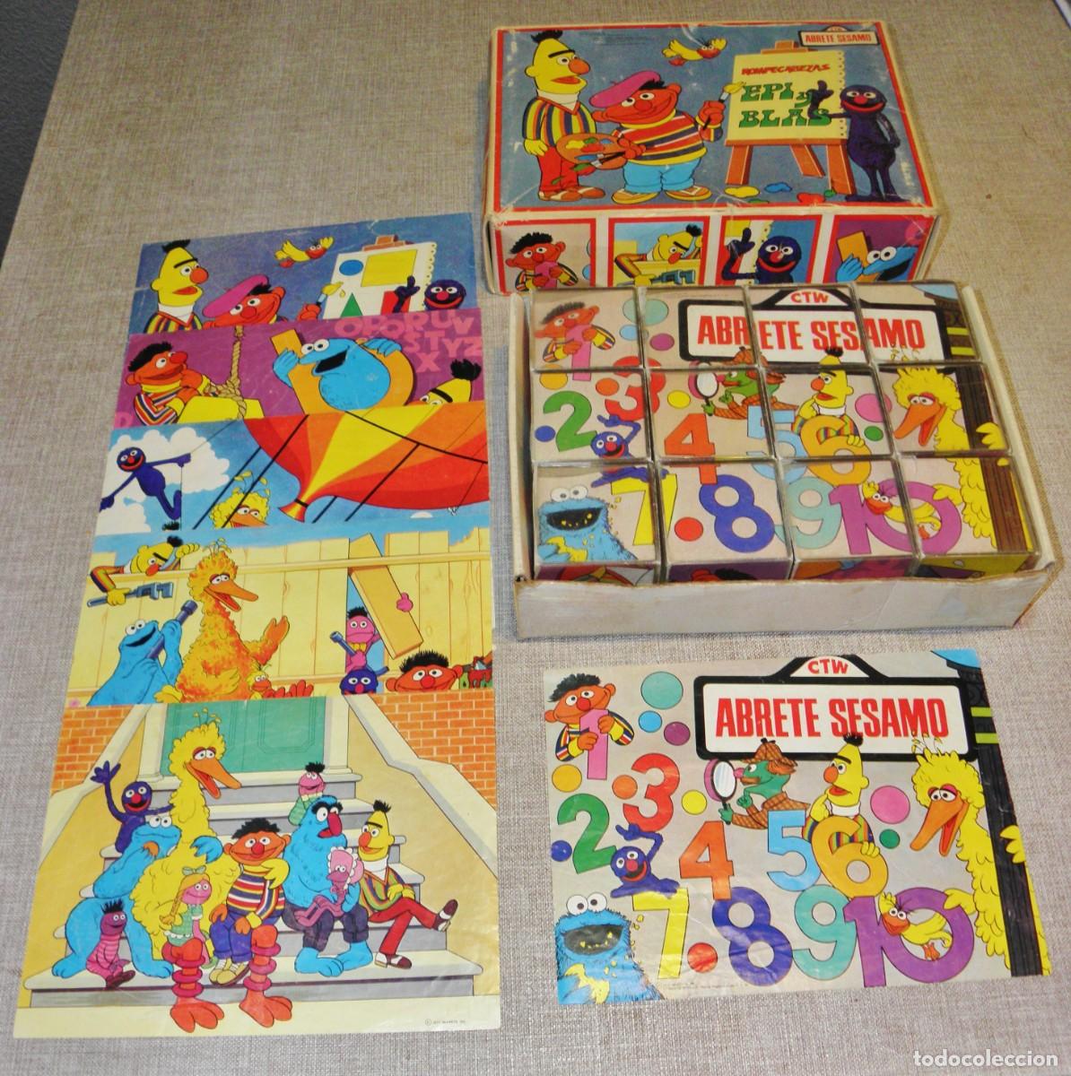 Puzzles: ROMPECABEZAS EPI Y BLAS ABRETE SESAMO 1977 - Foto 4