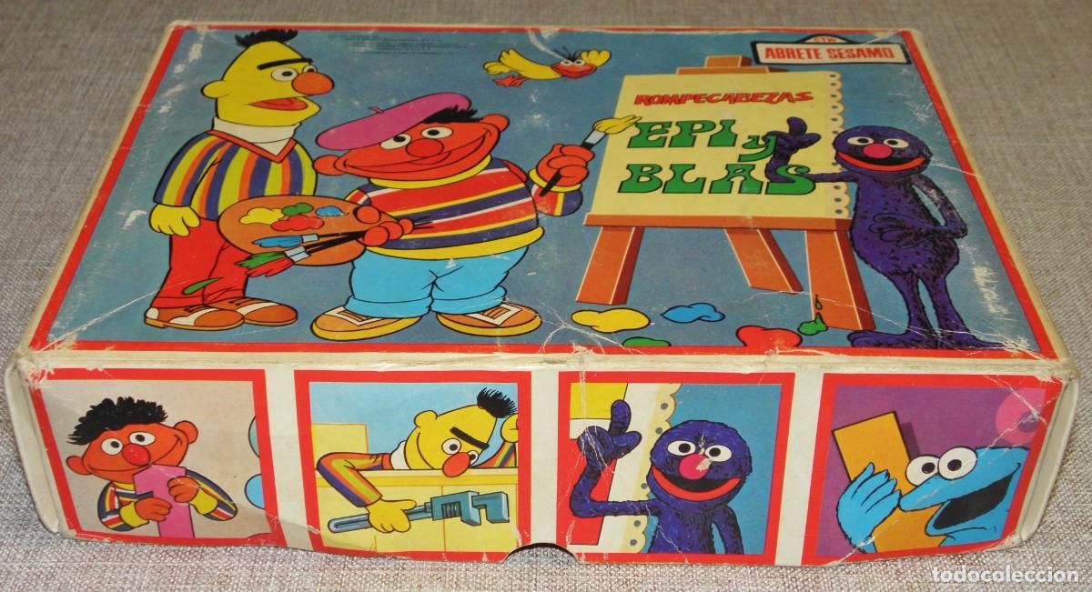 Puzzles: ROMPECABEZAS EPI Y BLAS ABRETE SESAMO 1977 - Foto 12
