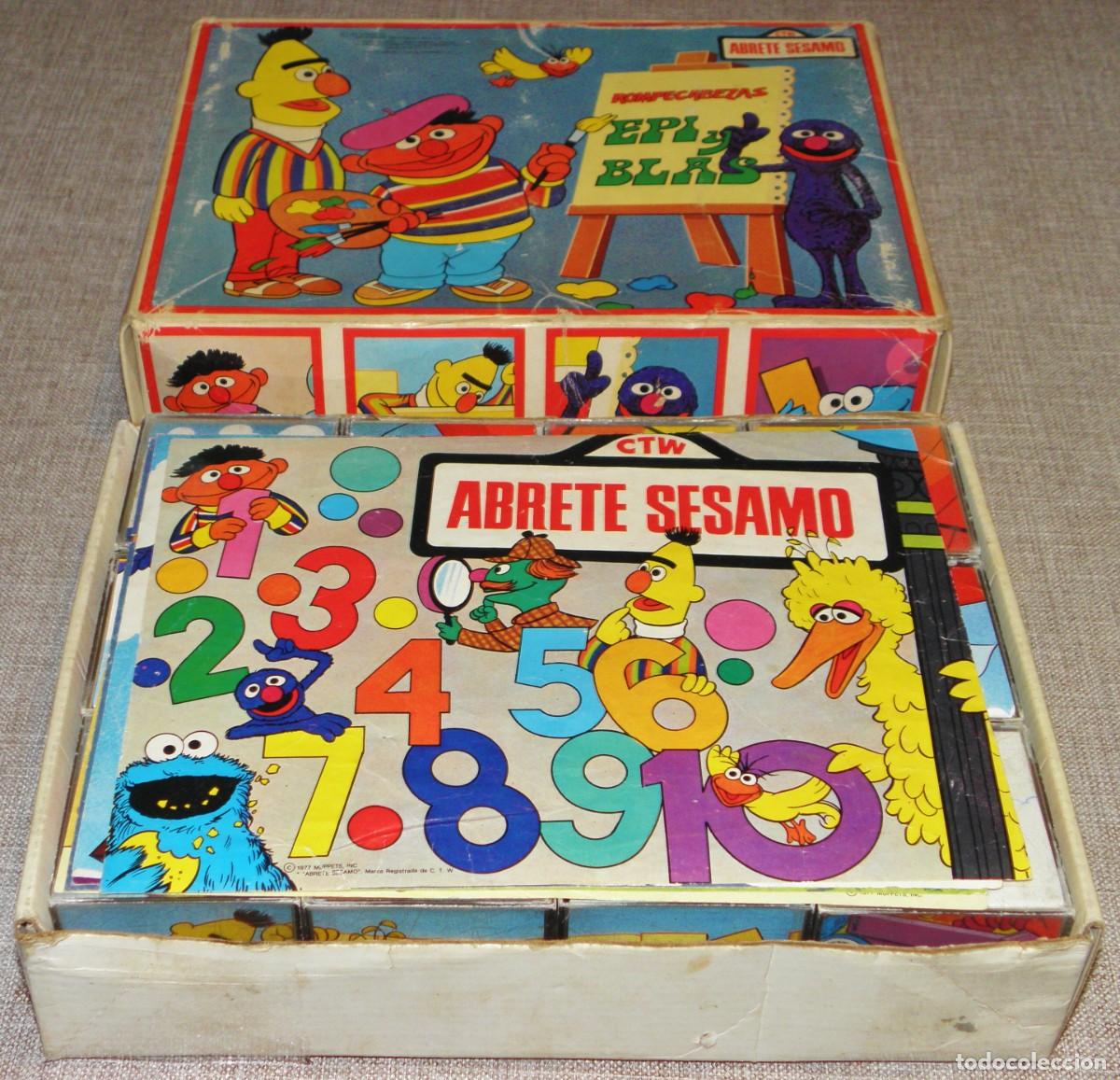 Puzzles: ROMPECABEZAS EPI Y BLAS ABRETE SESAMO 1977 - Foto 16