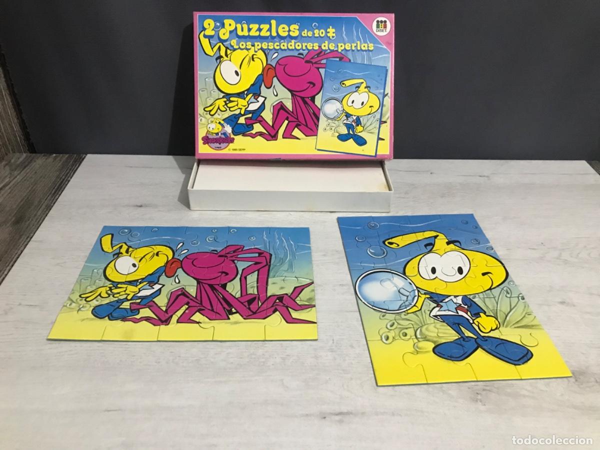 Puzzles: Dos puzzles de 20 piezas De Snorkels de 1986 - Foto 1