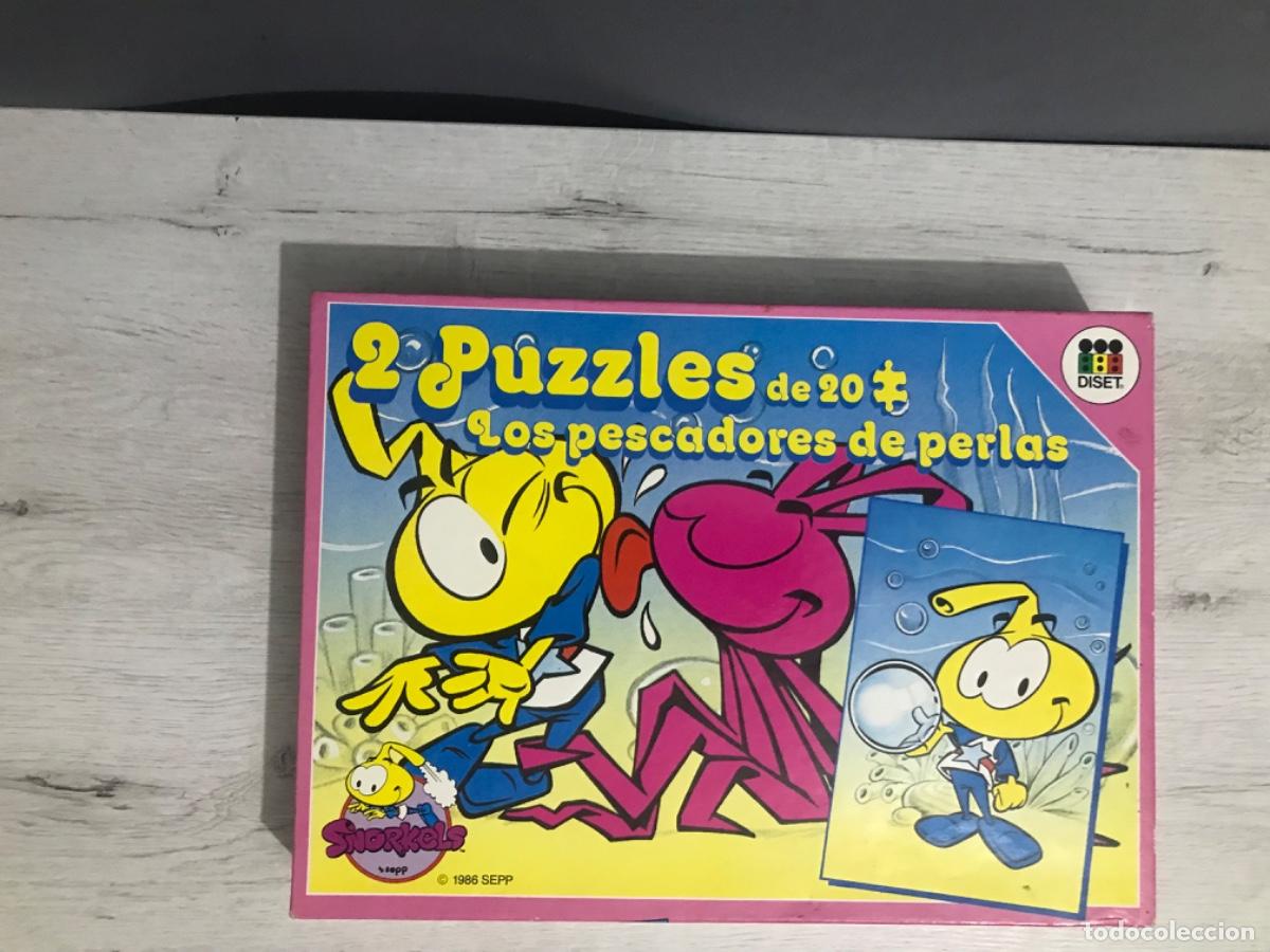 Puzzles: Dos puzzles de 20 piezas De Snorkels de 1986 - Foto 7