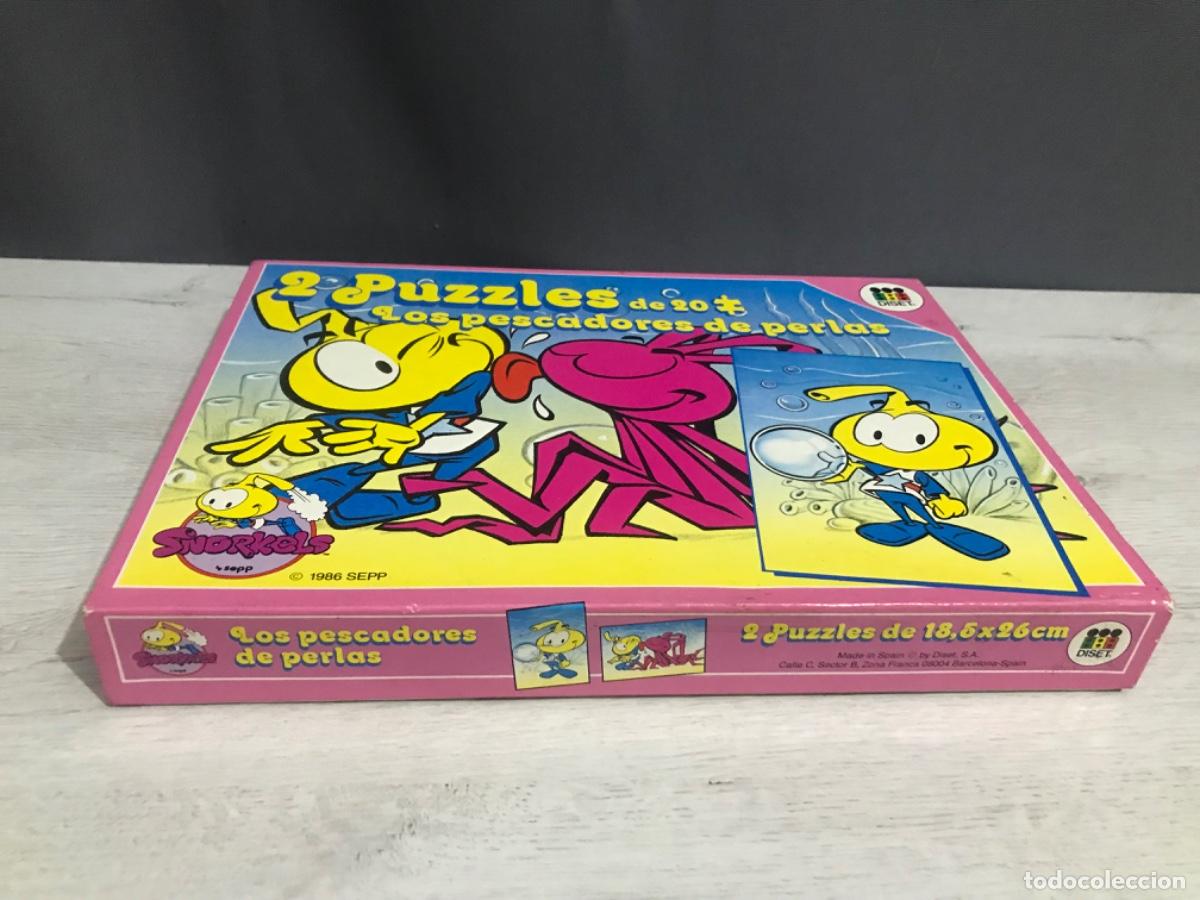 Puzzles: Dos puzzles de 20 piezas De Snorkels de 1986 - Foto 8