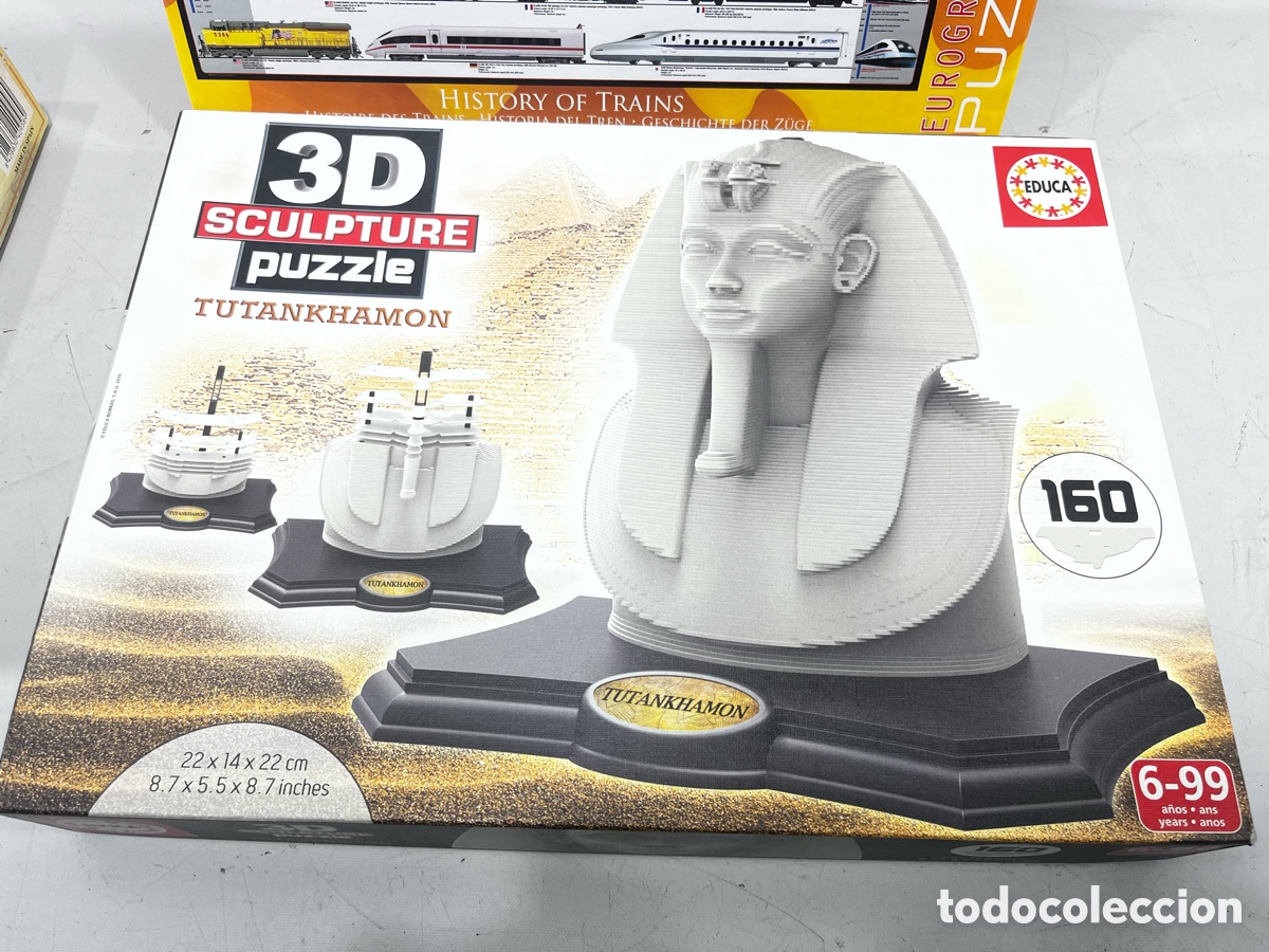 Puzzles: LOTE 3 PUZZLES Y 1 MAQUETA - Foto 8