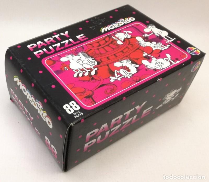 Puzzles: PUZZLE 88 PIEZAS -MORDILLO-. HEYE 1988 - Foto 3