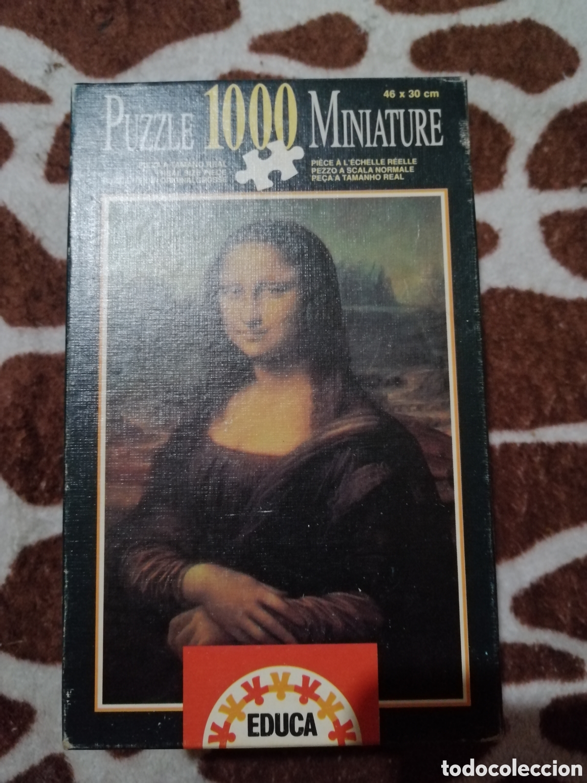 Puzzles: Puzzle 1000 Miniatura Mona Lisa - Leonardo Da Vinci - Foto 1