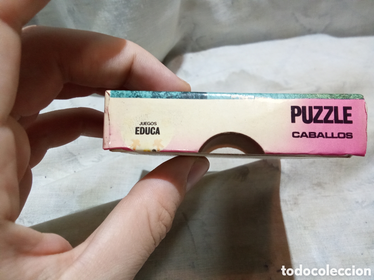 Puzzles: ANTIGUO PUZZLE DE CABALLOS OBSEQUIO DE NESQUIK EN COLABORACI&Oacute;N CON EDUCA - Foto 6