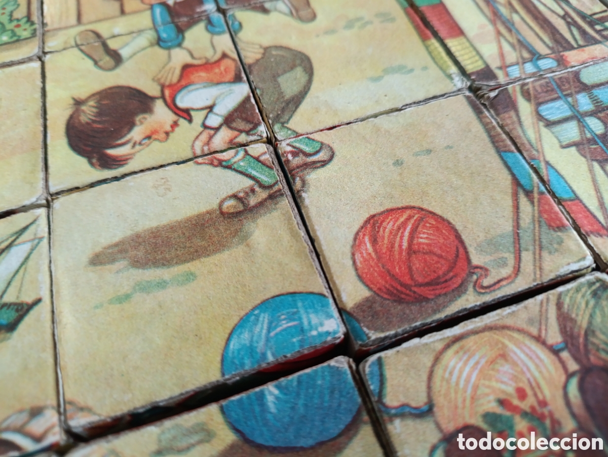Puzzles: Juego Puzzle de cubos .A&ntilde;os 40 - Foto 6