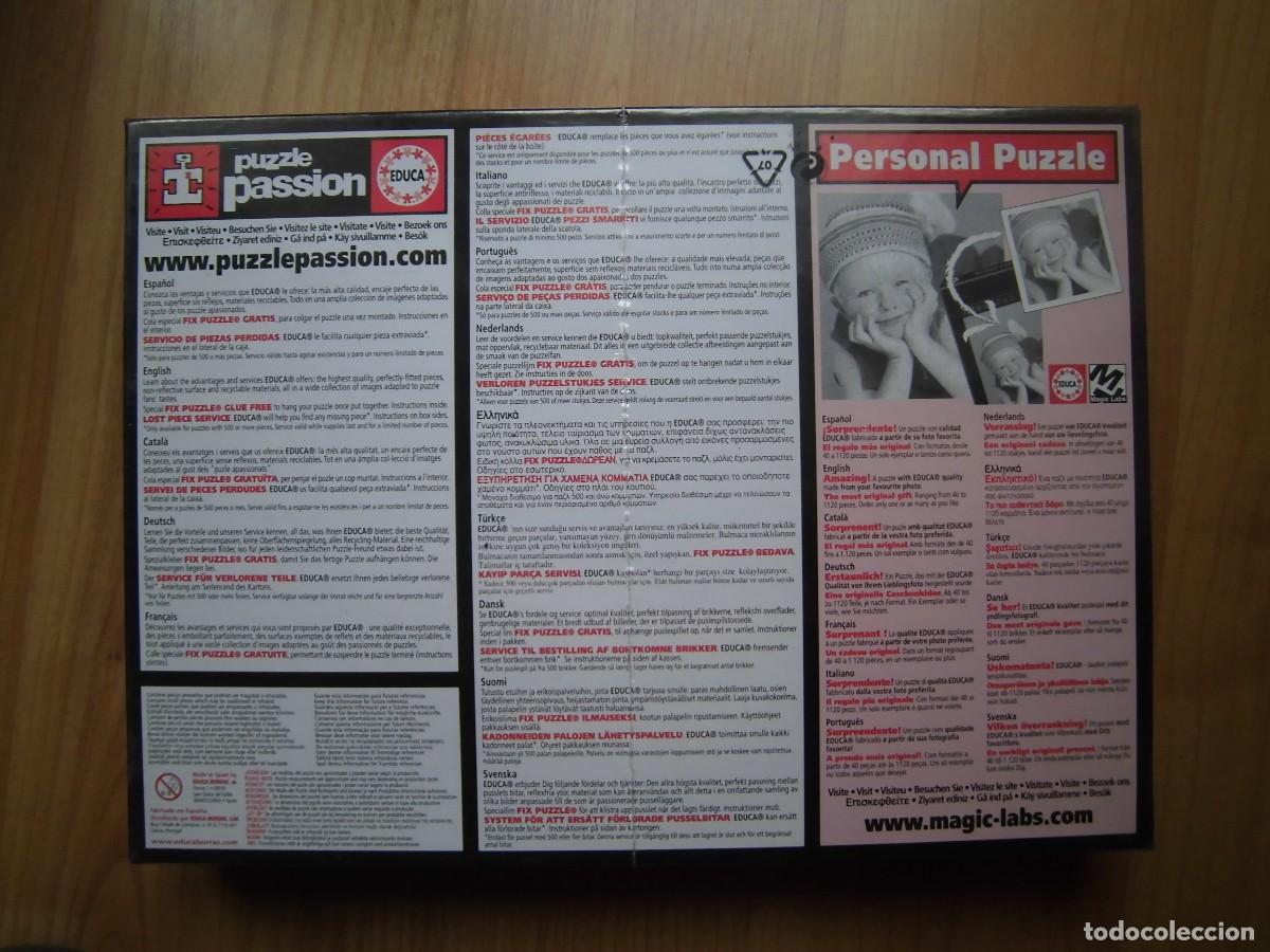Puzzles: PUZZLE EDUCA 1000 LEONARDO DA VINCI ART COLLECTION PRECINTADO - Foto 3