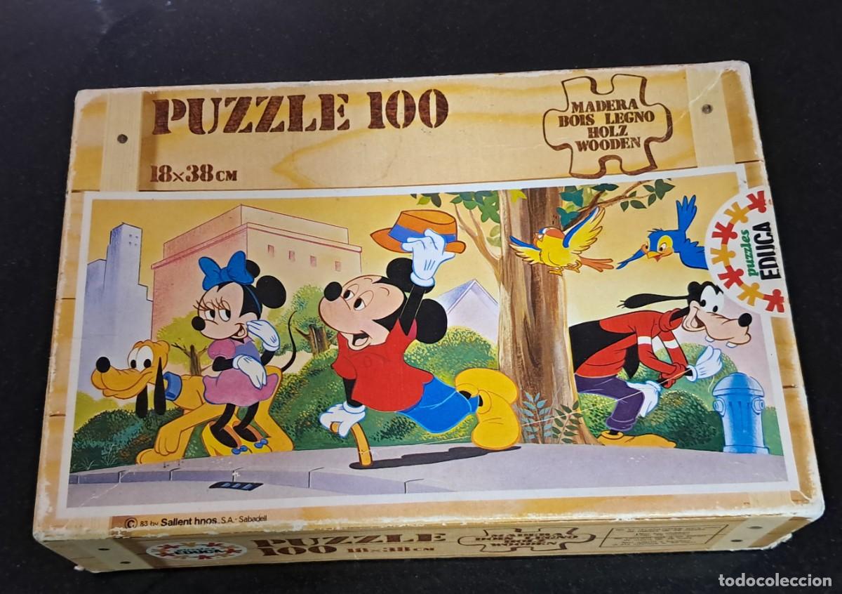 Puzzles: Puzzle madera mickey Disney educa 83 antiguo - Foto 1