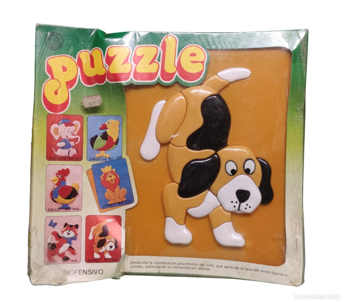 Puzzles: Antiguo puzzle perrito de Shambers- Nuevo - Foto 1