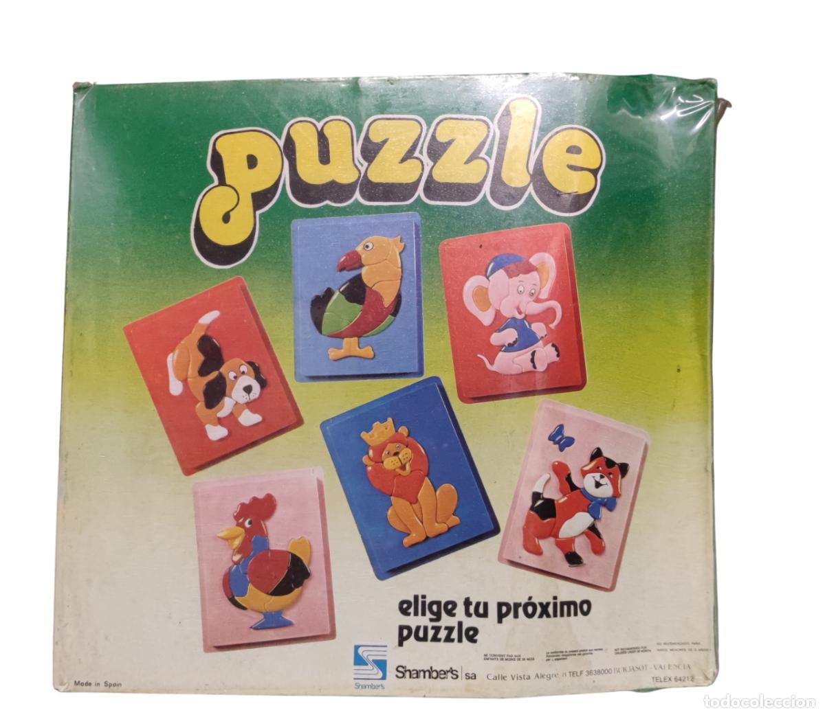 Puzzles: Antiguo puzzle perrito de Shambers- Nuevo - Foto 2