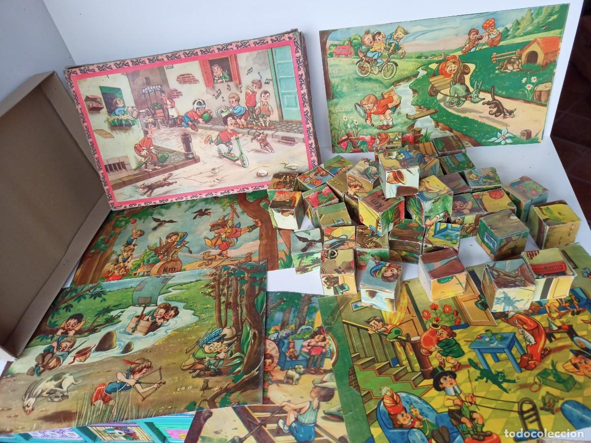 Puzzles: Antiguo rompecabezas de cart&oacute;n, a&ntilde;os 60 - Foto 2