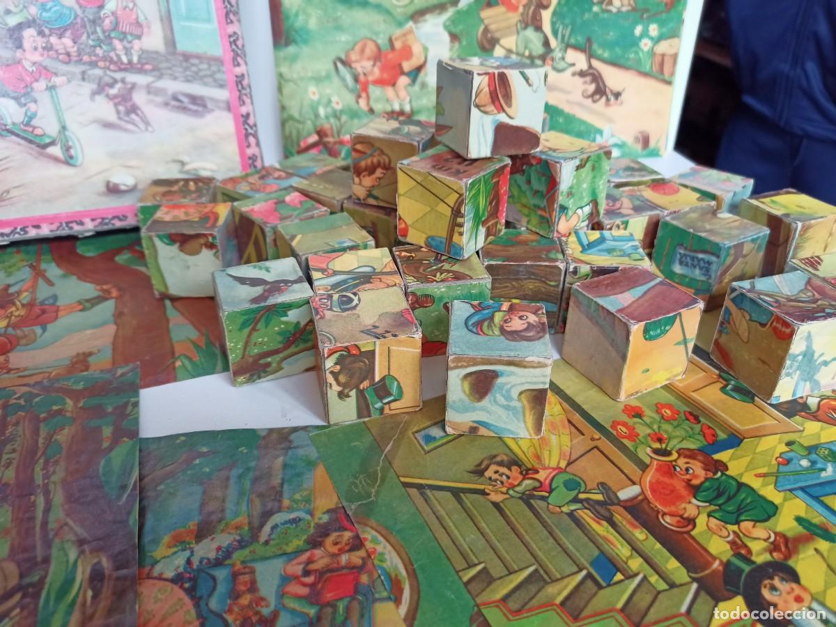 Puzzles: Antiguo rompecabezas de cart&oacute;n, a&ntilde;os 60 - Foto 3