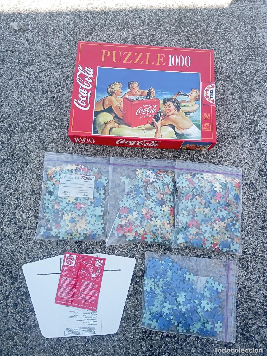 Puzzles: BONITO PUZLE DE COCA COLA ANTIGUO - Foto 1