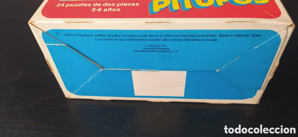 Puzzles: PUZZLE PITUFOS PEYO 1983 PLAYSKOOL - Foto 2