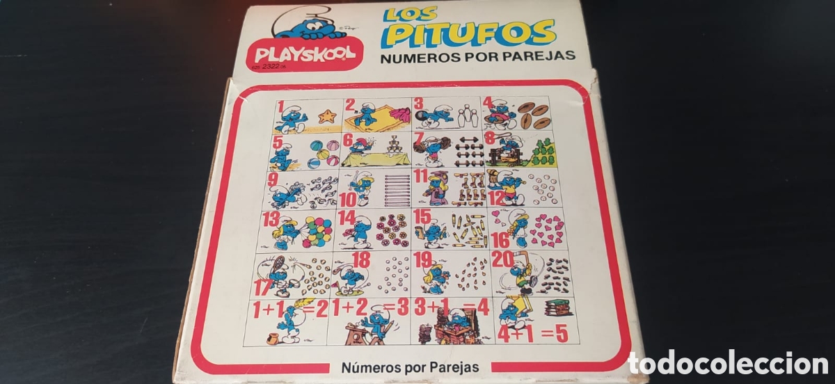 Puzzles: PUZZLE PITUFOS PEYO 1983 PLAYSKOOL - Foto 4