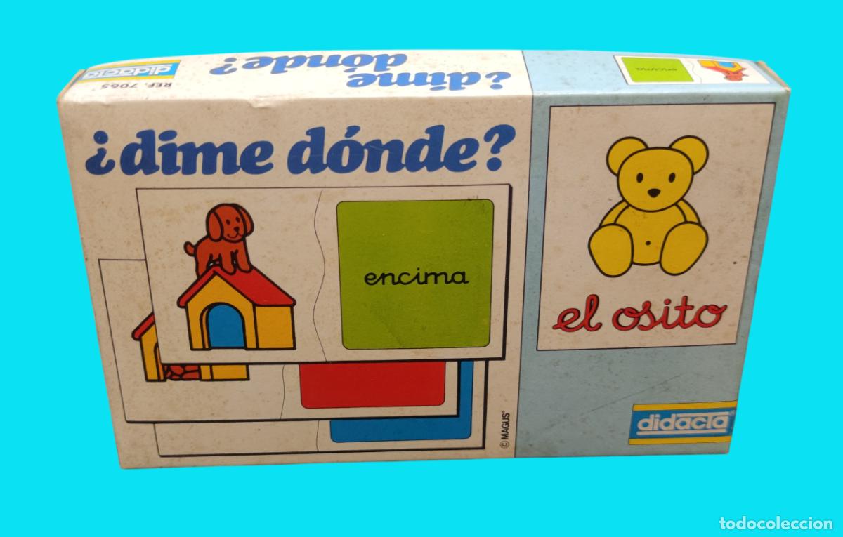 Puzzles: Dime donde de didacta- interior precintado - Foto 2
