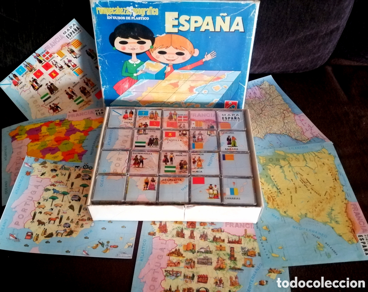 Puzzles: Rompecabezas Espa&ntilde;a Geogr&aacute;fica - Foto 1