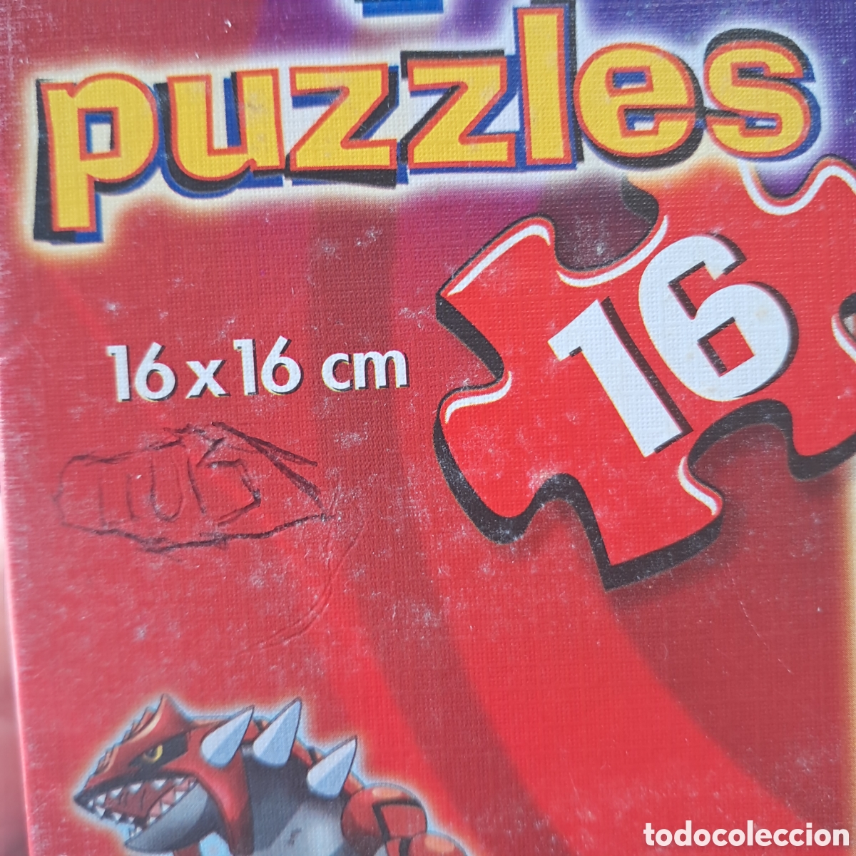 Puzzles: 4 Puzzles POK&Eacute;MON ADVANCED 16 piezas - EDUCA nintendo 2003 COMPLETO - Foto 5