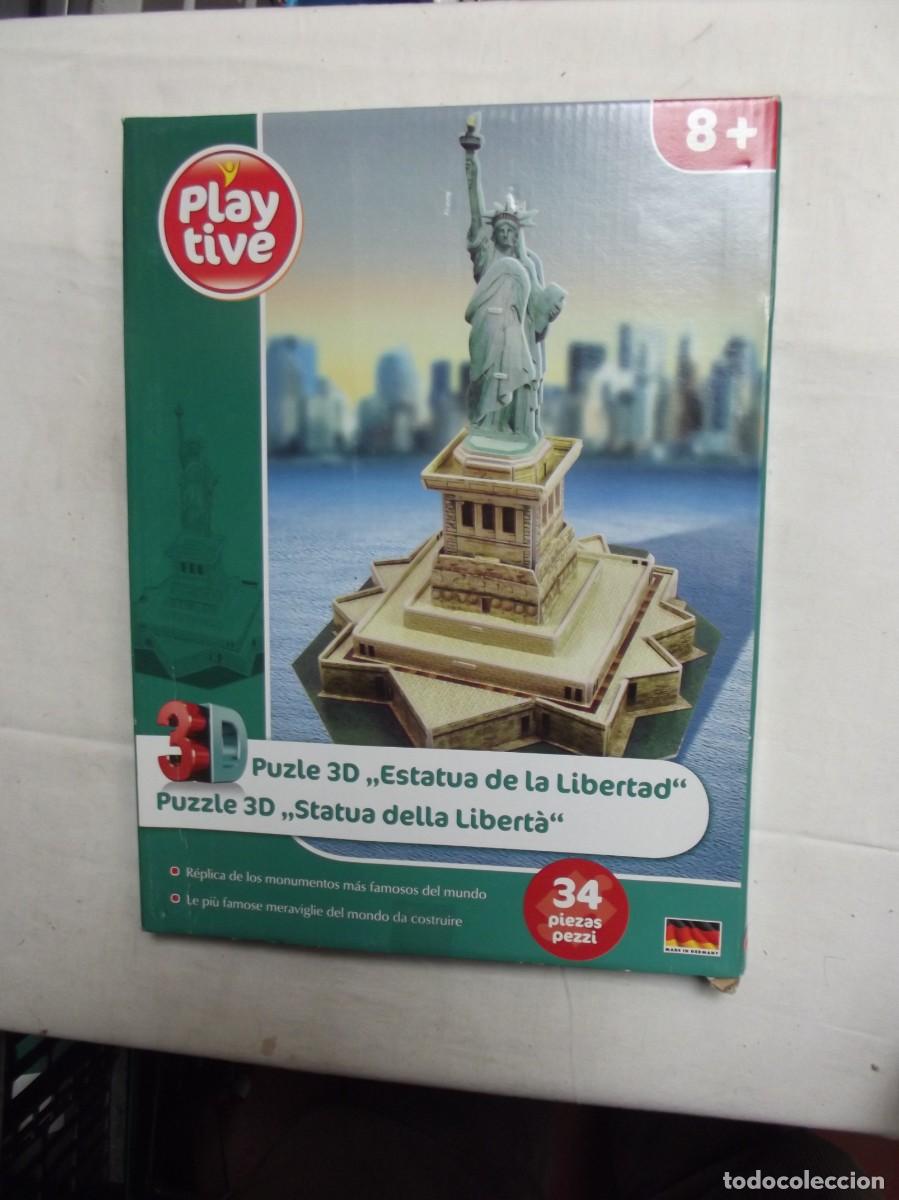 Puzzles: PUZLE 3 D ESTATUA DE LA LIBERTAD - Foto 1