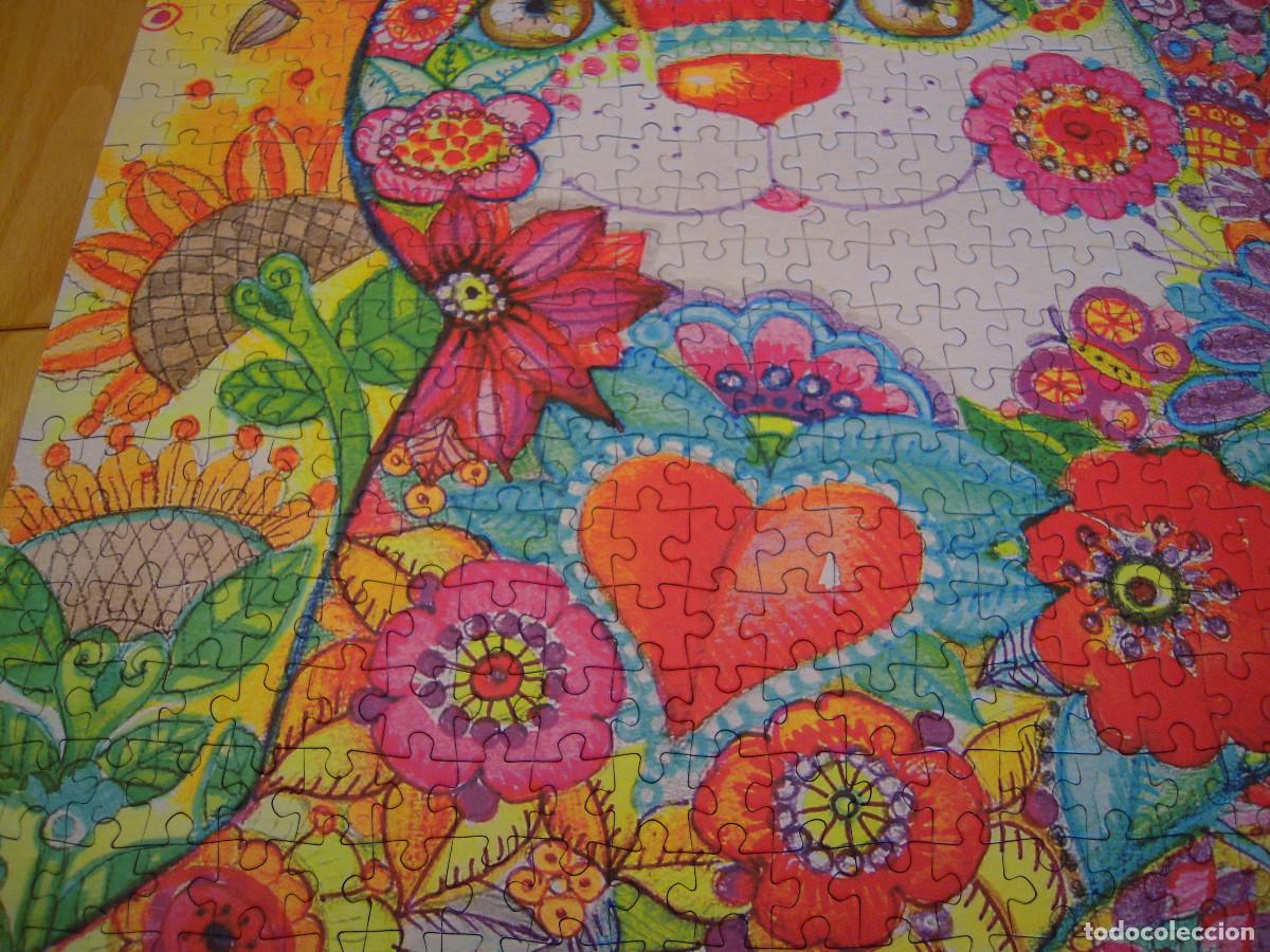 Puzzles: Puzle Bluebird Flores 1000 piezas - Foto 4