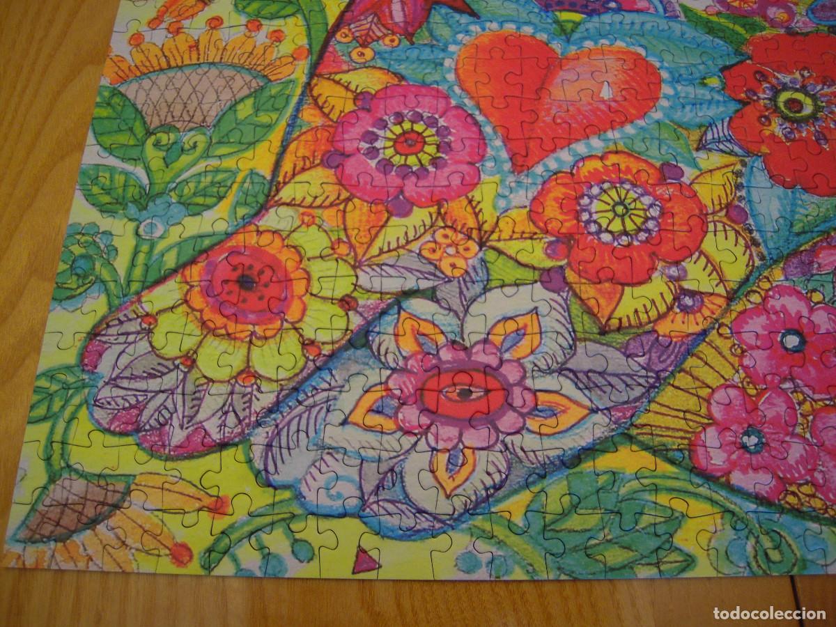 Puzzles: Puzle Bluebird Flores 1000 piezas - Foto 5