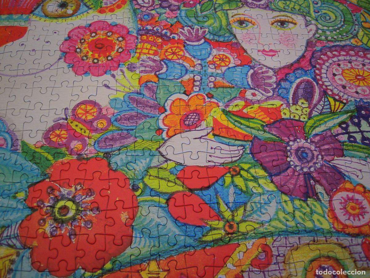 Puzzles: Puzle Bluebird Flores 1000 piezas - Foto 7