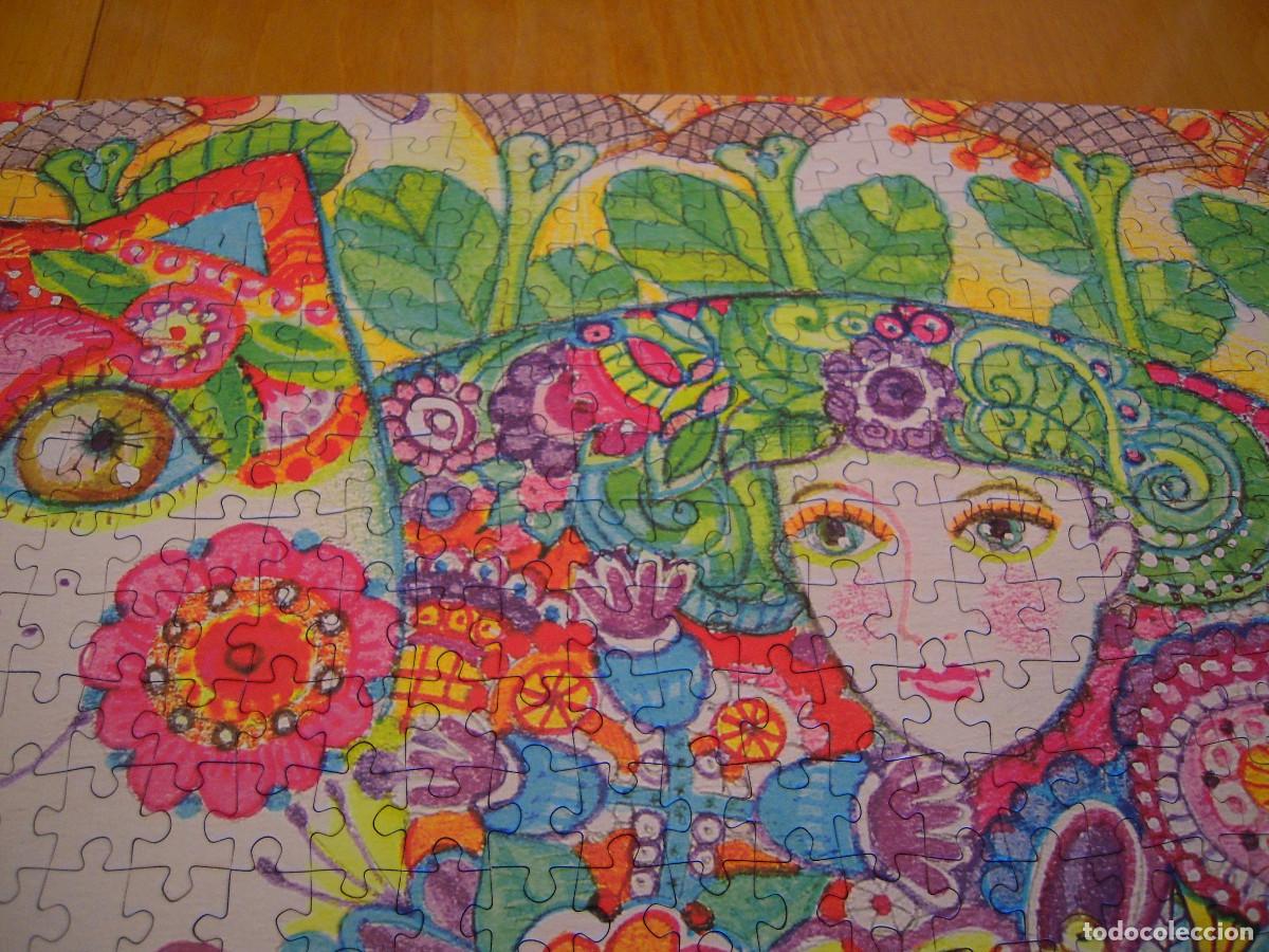 Puzzles: Puzle Bluebird Flores 1000 piezas - Foto 8