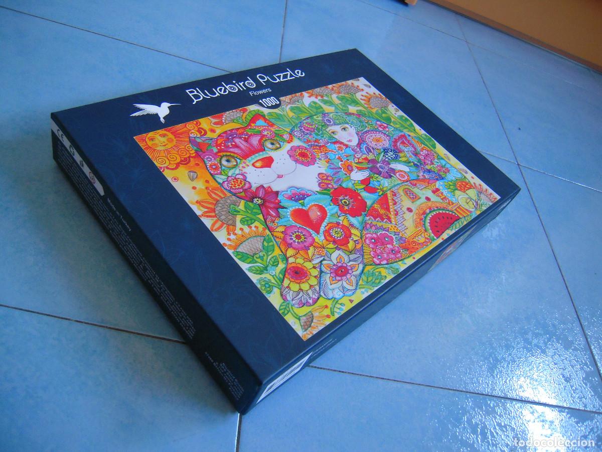Puzzles: Puzle Bluebird Flores 1000 piezas - Foto 15