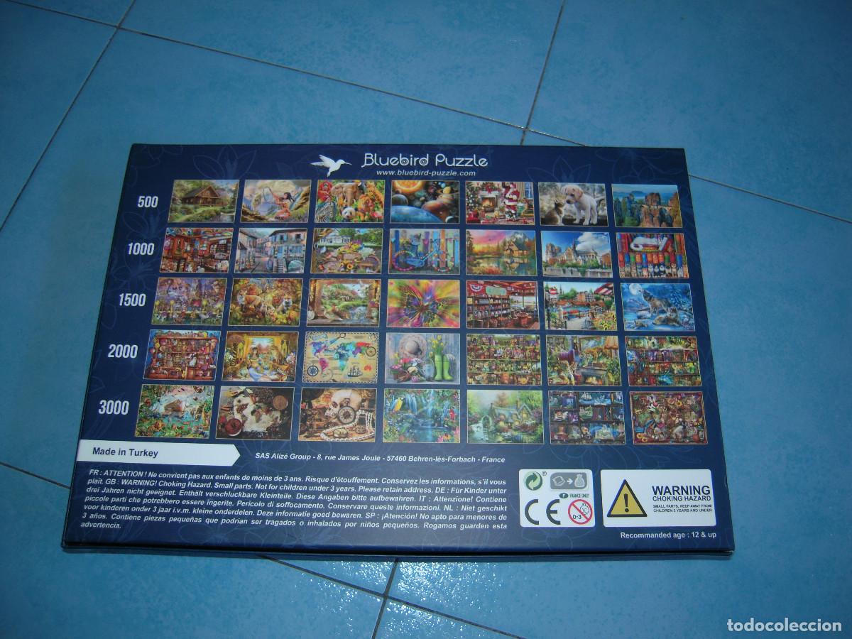 Puzzles: Puzle Bluebird Flores 1000 piezas - Foto 18