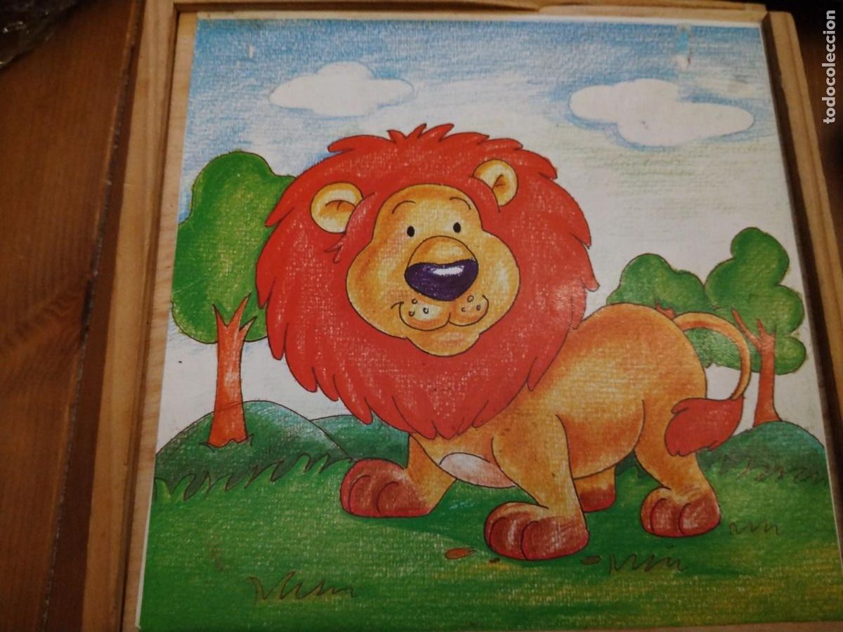 Puzzles: Puzzle antiguo de madera - Foto 1