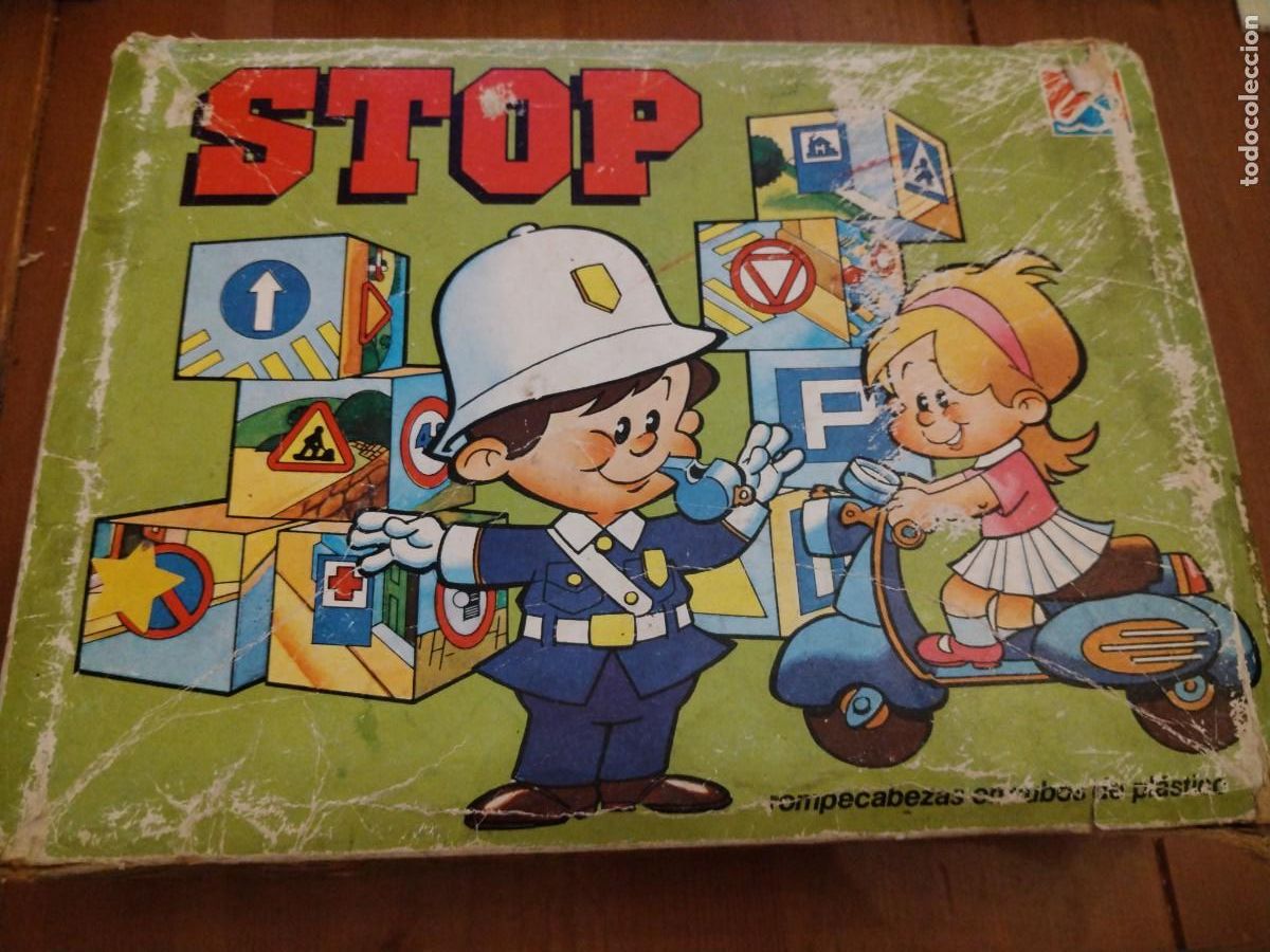 Puzzles: STOP -rompecabezas en cubos de pl&aacute;stico -dalmau carles - Foto 1