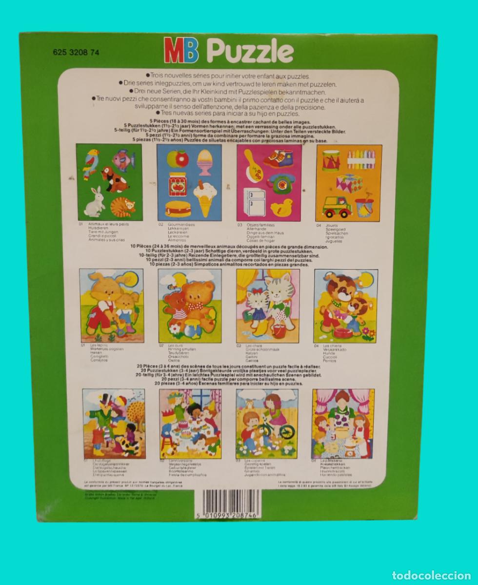 Puzzles: Antiguo puzzle de 20 piezas de MB - Foto 2