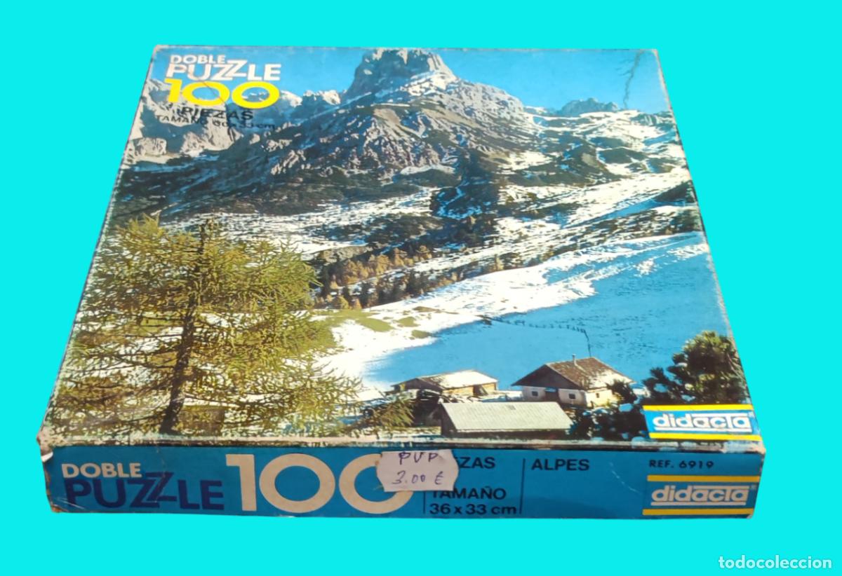 Puzzles: Puzzle 100 pzas Alpes de Didacta - Foto 2