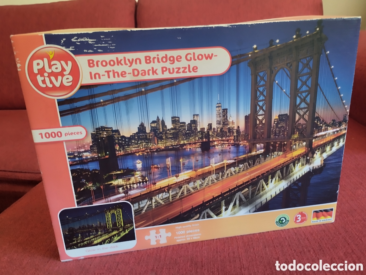 Puzzles: Puzzle. &rdquo;Puente de Brooklyn&rdquo;. - Foto 1