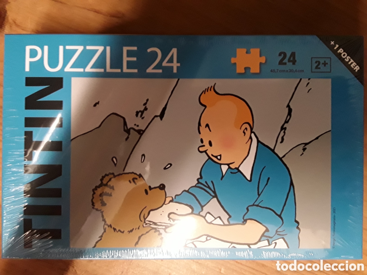 Puzzles: Puzzle Tint&iacute;n Y El Osezno 24 Piezas - Foto 1