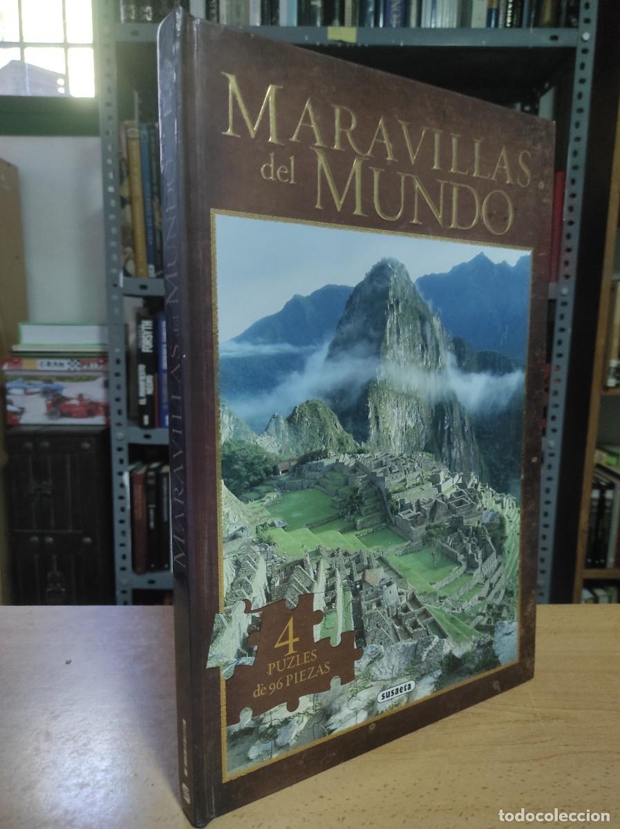 Puzzles: Maravillas del Mundo. Libro Puzzle. - Foto 1