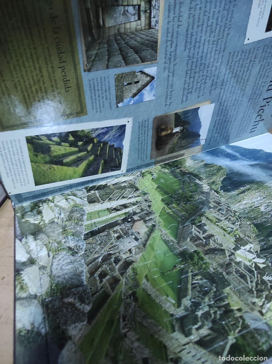 Puzzles: Maravillas del Mundo. Libro Puzzle. - Foto 2