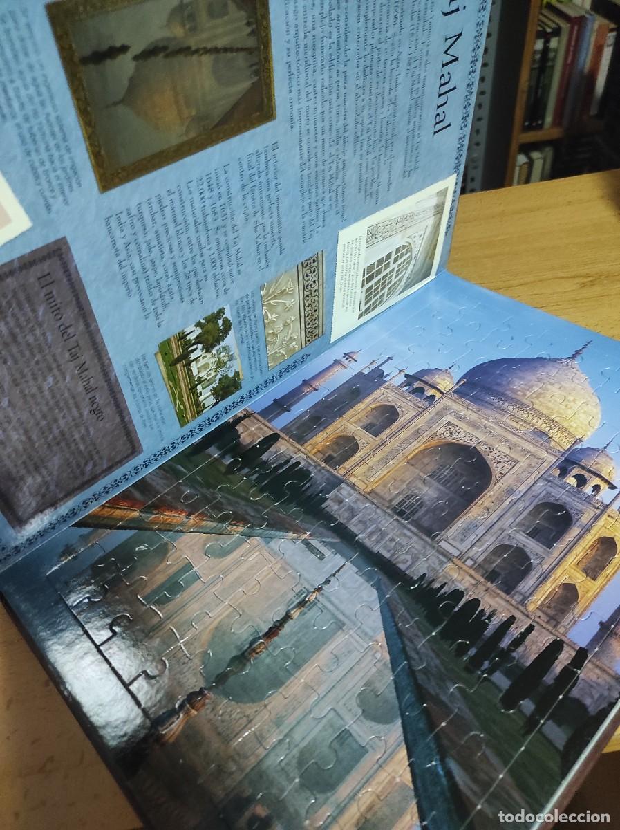 Puzzles: Maravillas del Mundo. Libro Puzzle. - Foto 3