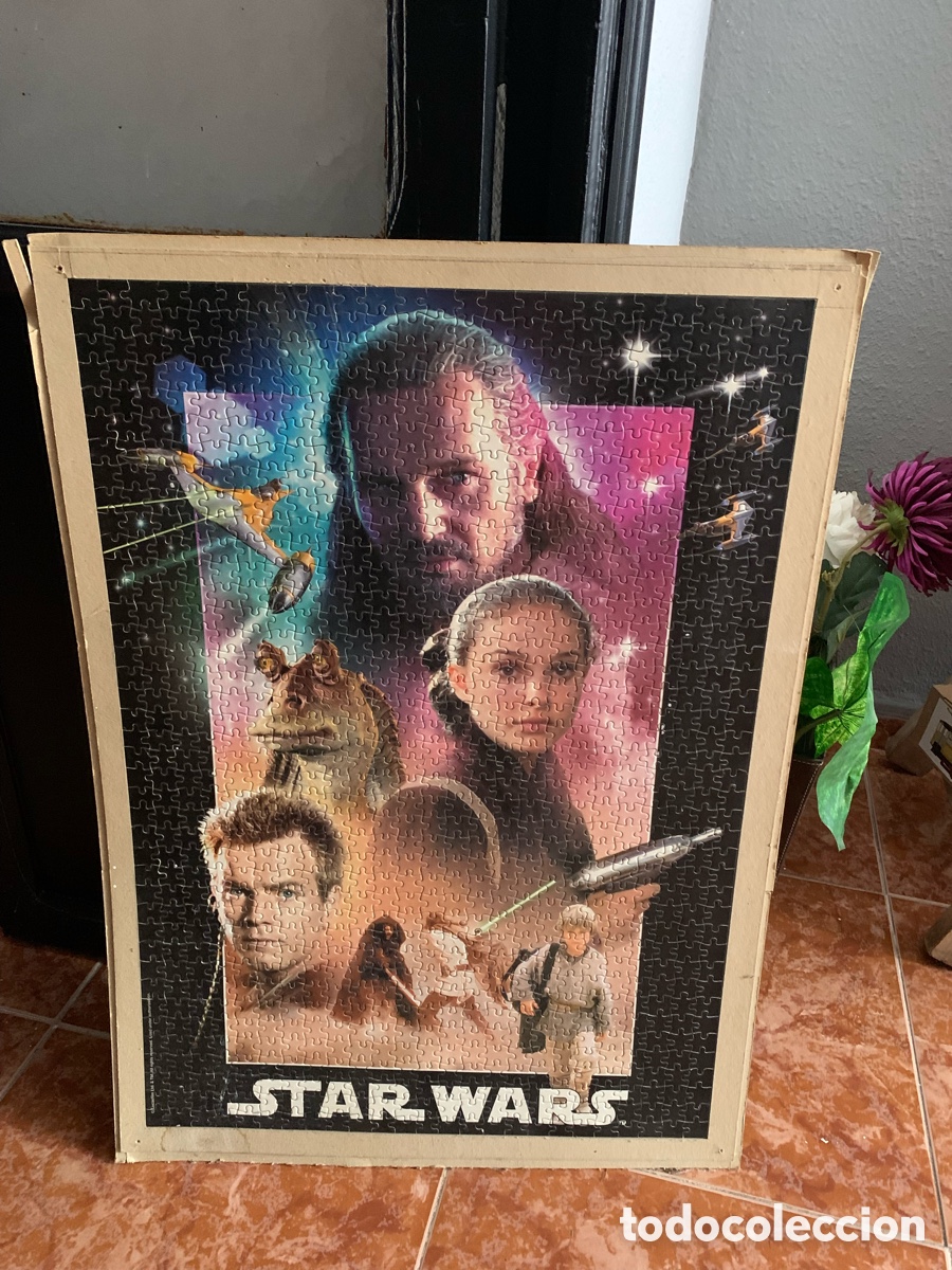 Puzzles: Star wars puzzle montado antiguo - Foto 1