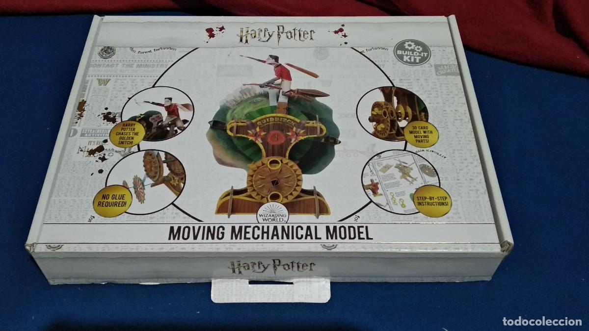 Puzzles: Harry Potter Cardboard Moving Mechanical Quidditch Model - WIZARDING WORLD - COMPLETO - Foto 1