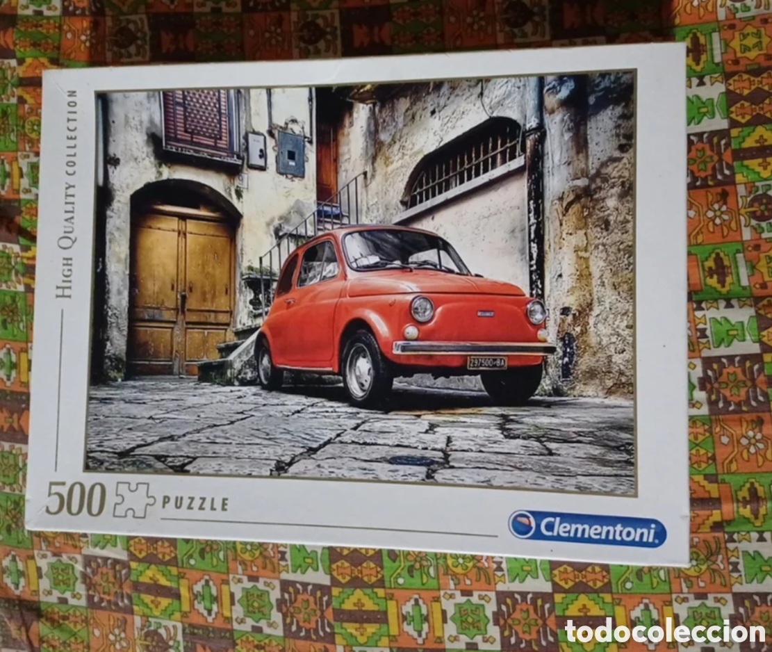 Puzzles: Puzzle 500 piezas Fiat Cinquecento - Foto 1