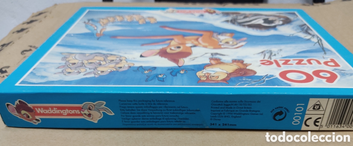 Puzzles: Puzzle Bambi 60 piezas, marca Waddingtons - Foto 3