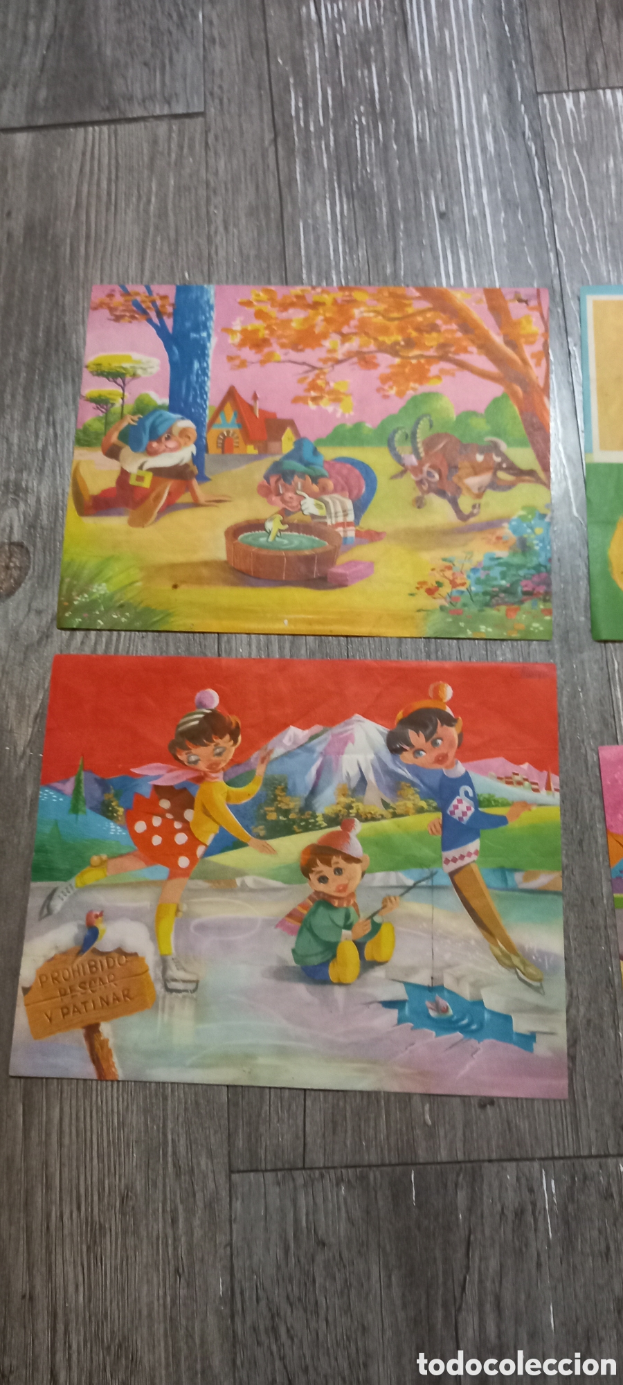 Puzzles: ANTIGUO PUZZLE DE CUBOS - Foto 6