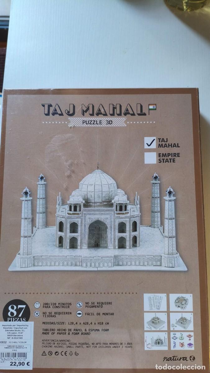 Puzzles: Taj Mahal. Puzzle 3D. Natura - Foto 1